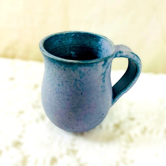 Blue Pottery Mug set of seven - Picture 9 of 10